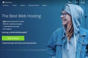 Bluehost is recommended by Wordpress